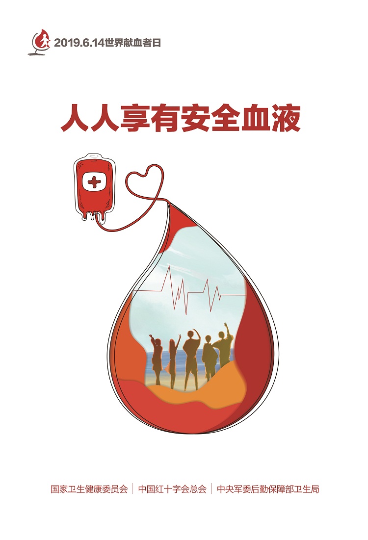 2019年世界者献血日宣传海报