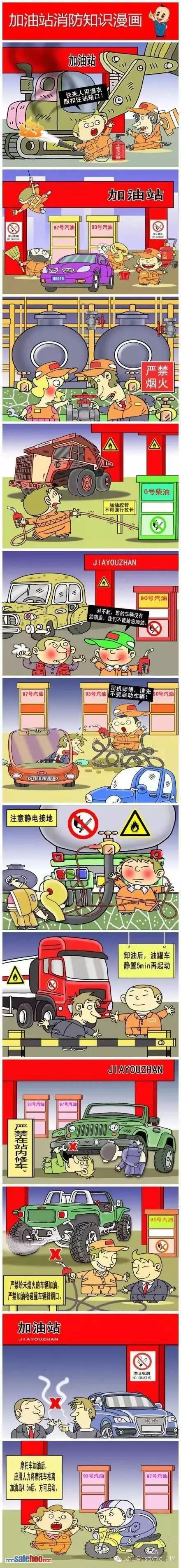 加油站消防betway必威官方网站漫画