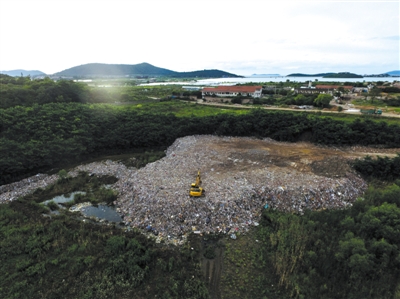 上海垃圾偷倒苏州 运一船垃圾2000元
