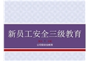 新员工安全三级教育卡